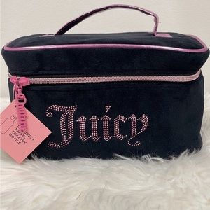 Juicy Couture Makeup Bag Train Case